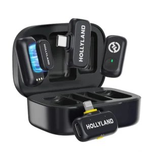 Hollyland LARK A1 Combo 2-Person with USB-C and Lightning Connectors