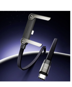 240W Fast Charging Type-C to Type-C Cable with Phone Holder (X09A)